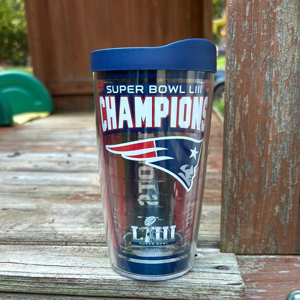 Tervis Patriots Blue and Red Tumbler 2019 NFL